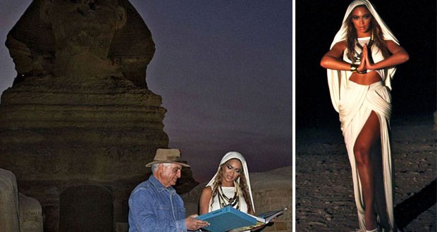 عالم آثار مصري يطرد Beyonce من الأهرامات ويصفها بالحمقاء