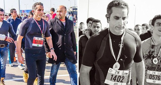 بالصور والفيديو: باسم يوسف يشارك في دعم وتنشيط السياحة في مصر