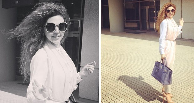 بالصور: ميريام فارس في مطار بيروت وتستعد للقاء جمهورها في إربيل