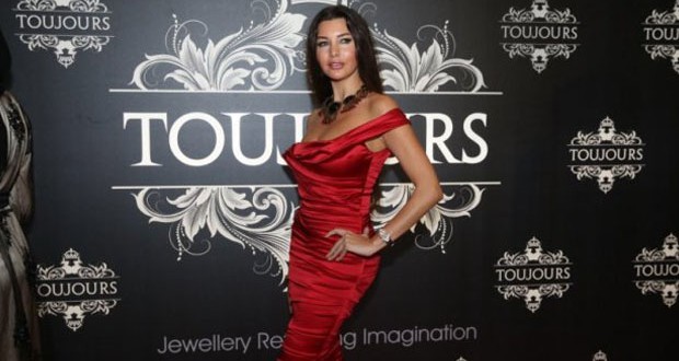 بالصور: لاميتا فرنجية في حفل إطلاق مجموعة جديدة من مجوهرات Toujours Jewellery