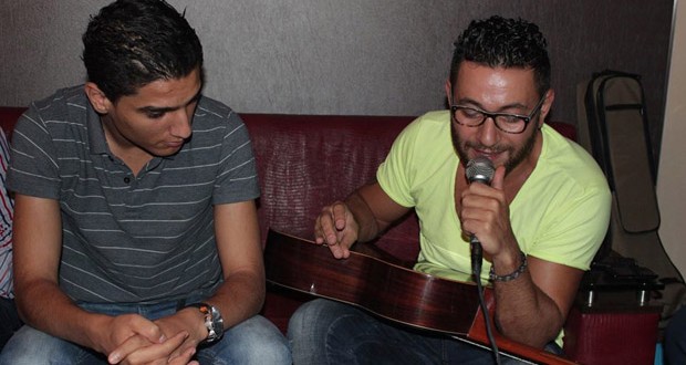 بالصور: محمد عساف يسجّل أولى أغنيات الألبوم، ويتعاون مع زياد برجي