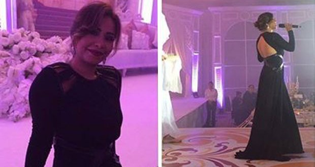 بالصور: شيرين عبد الوهاب تألّقت بالأسود في زفاف خاص في دبي