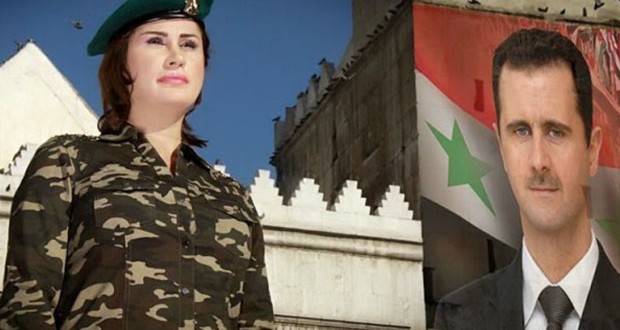 شقيقة أصالة، ريم نصري تغني لسوريا والأسد