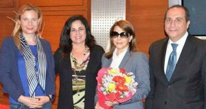 بالصور: السيدة ماجدة الرومي وصلت القاهرة وتستعدّ لحفلها المرتقب