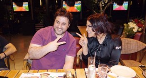 بالصور: بين أحلام، ملحم زين وزوجته الشيخة تماني صداقة مميّزة وعشاء في بيروت