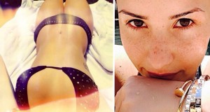 بالصور: Demi Lovato تنشر صور لها على البحر بالبيكيني