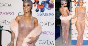 بالفيديو: Rihanna ترقص بطريقة مثيرة بفستانها الشفاف