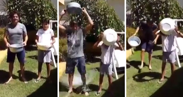 بالفيديو: راغب علامة قبل تحدّي نجوى كرم في الـ Ice Bucket Challenge