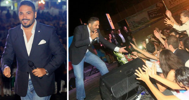 بالصور: رامي عياش تمسّك بالحياة وأشعل أجمل حفلات لبنان في بيصور
