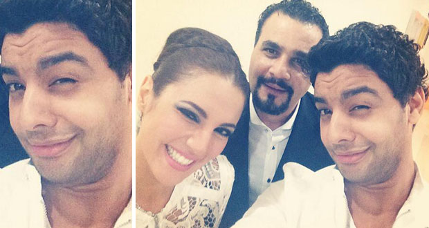 أحمد جمال و Selfie عفويّة مع درّة ومجدي كامل في مهرجان السيناما في الإسكندرية