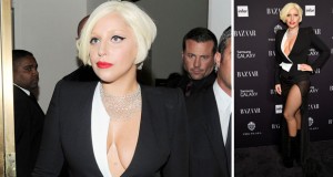 بالصور: Lady Gaga وإطلالة مختلفة في حفل Harper’s Bazaar