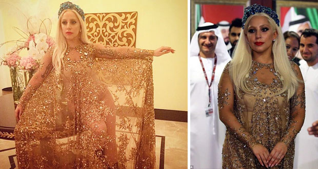 بالصور: Lady Gaga وصلت دبي وحلمها تحقّق لأوّل مرّة في الشرق الأوسط