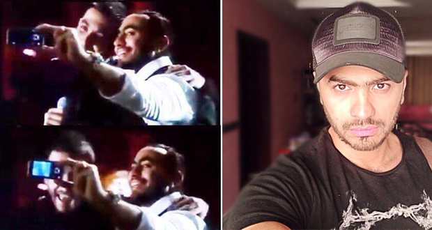 تامر حسني أول من إخترع وإلتقط صورة Selfie