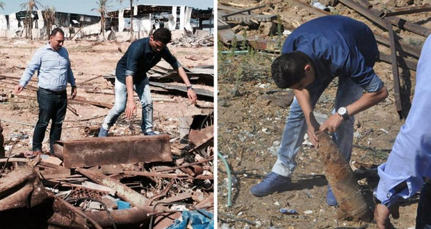 بالفيديو والصور: محمد عساف تفقّد غزّة بعد العدوان الأخير وزار مدرسة خان يونس
