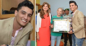 محمد عساف تلقى أثمن درع وعلّى الكوفيّة برفقة أطفال ومرضى السرطان