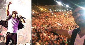 ٤٠ ألف شخص في حب تامر حسني بالإسكندرية