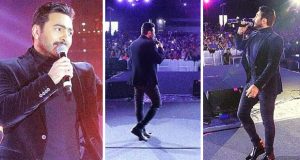 الآلاف هتفوا باسمه.. تامر حسني تألّق وأشعل أجواء احتفالات العام الجديد