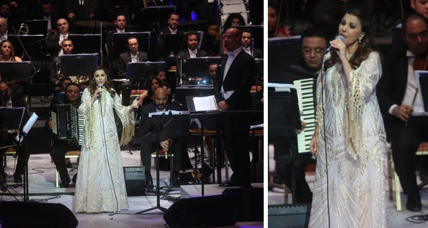 ماجدة الرومي تطرب جمهور الأوبرا في ختام مهرجان الموسيقى العربية