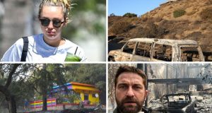 نجوم هوليوود تدمرت منازلهم في حريق كاليفورنيا