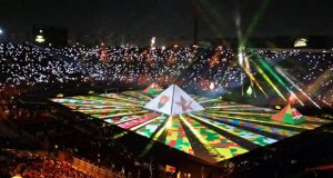 افتتاح كأس الأمم الأفريقية لكرة القدم بحضور الرئيس المصري عبد الفتاح السيسي