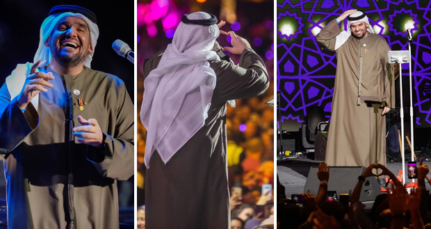 حسين الجسمي يتألق بحضور الآلاف في حفل افتتاح “مهرجان دبي للتسوق 25” – بالصور