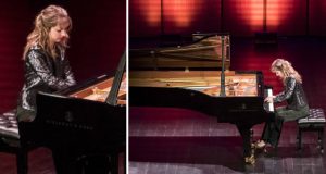 عازفة البيانو ليز دو لا سال تبهر جمهور “موسيقى أبوظبي”