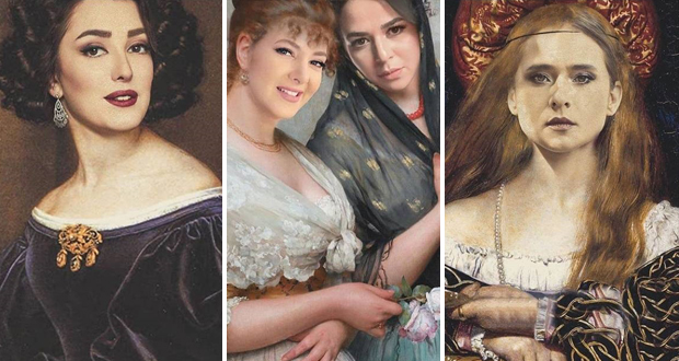 فنانات عربيات تحولن إلى أميرات من القرن الـ18