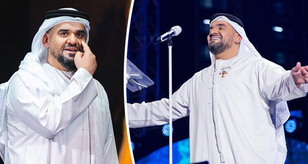 حسين الجسمي يشدو في حب الإمارات بين دبي والشارقة ويتألق بحضور الآلاف