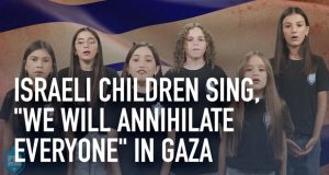بالفيديو – أغنية لأطفال إسرائيليين تحرض على القتل والإبادة الجماعية في غزة